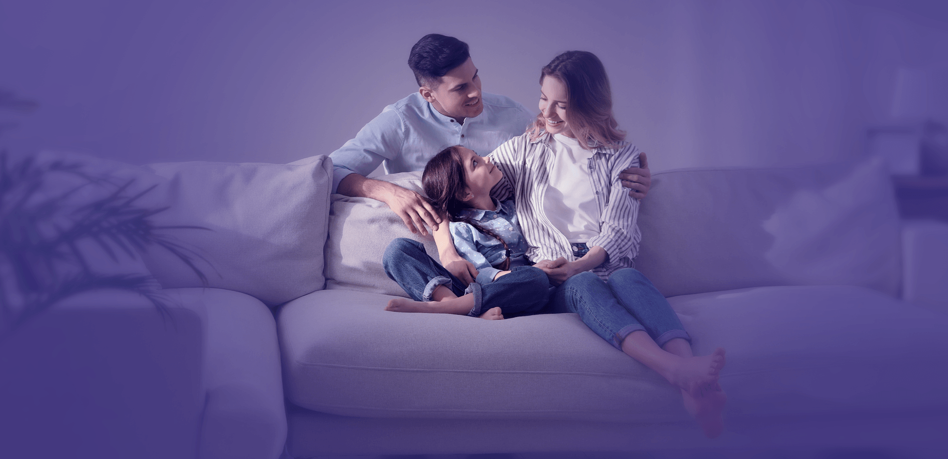 Família em casa